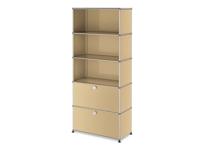 USM Haller Storage Unit with 2 Drop-down Doors USM beige