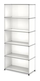 USM Haller Storage Unit open Pure white RAL 9010