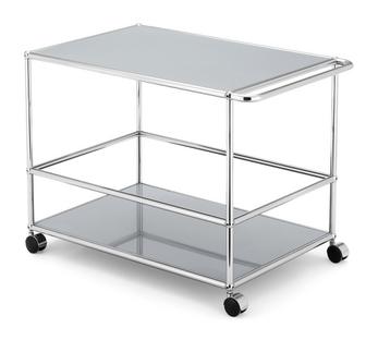 USM Haller Bar Trolley USM matte silver