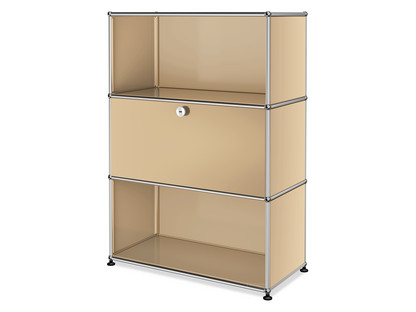 USM Haller Highboard M with 1 Drop-down Door USM beige