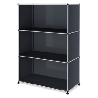 USM Haller Highboard M open Anthracite RAL 7016