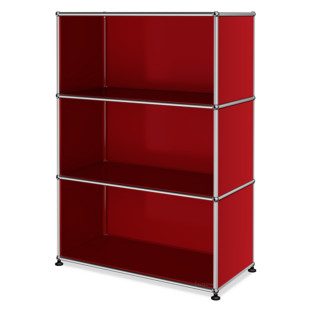 USM Haller Highboard M open USM ruby red