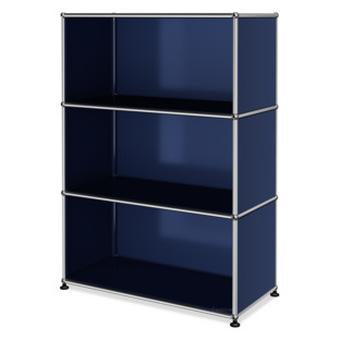 USM Haller Highboard M open Steel blue RAL 5011