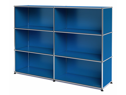 USM Haller Highboard L open Gentian blue RAL 5010