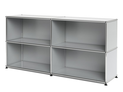 USM Haller Sideboard L open Light grey RAL 7035