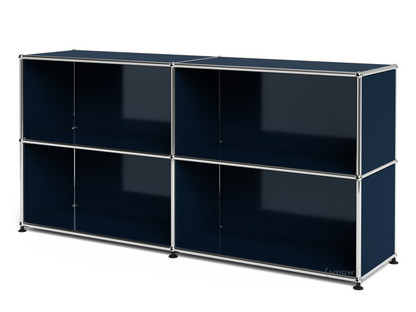 USM Haller Sideboard L open Steel blue RAL 5011