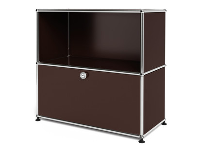 USM Haller Sideboard M with 1 Drop-down Door USM brown