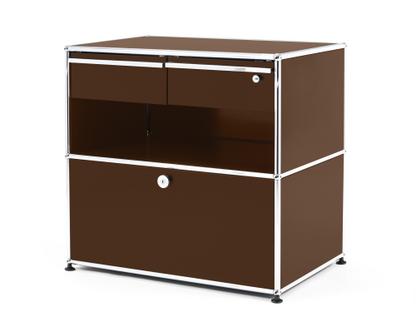 USM Haller Office Sideboard M with Drawers USM brown