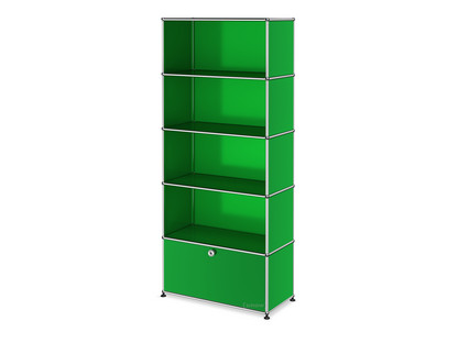USM Haller Storage Unit M, Customisable USM green|Open|Open|Open|With drop-down door