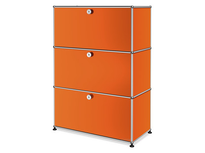 USM Haller Highboard M, Customisable Pure orange RAL 2004|With drop-down door|With drop-down door|With drop-down door