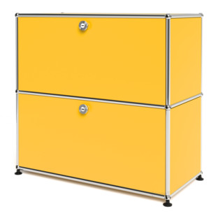 USM Haller Sideboard M, Customisable Golden yellow RAL 1004|With drop-down door|With drop-down door