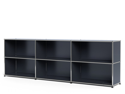 USM Haller Sideboard XL, Customisable Anthracite RAL 7016|Open|Open