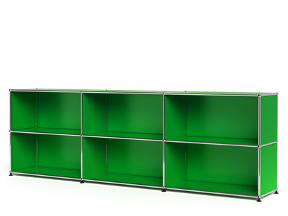 USM Haller Sideboard XL, Customisable USM green|Open|Open