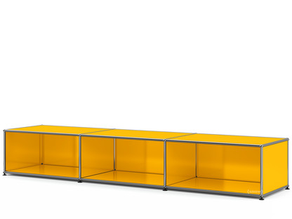 USM Haller Lowboard XL, Customisable Golden yellow RAL 1004|Open|50 cm