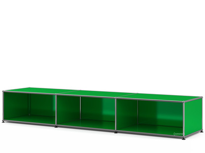USM Haller Lowboard XL, Customisable USM green|Open|50 cm