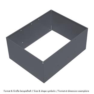 USM Metal Box Insert for USM Haller Extension Door 75 x 35 x 35|Anthracite RAL 7016