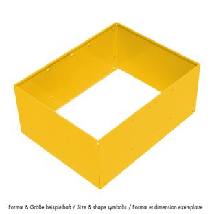 USM Metal Box Insert for USM Haller Extension Door 75 x 35 x 35|Golden yellow RAL 1004