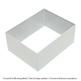 USM Metal Box Insert for USM Haller Extension Door 75 x 35 x 35|Light grey RAL 7035