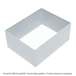 USM Metal Box Insert for USM Haller Extension Door 75 x 35 x 35|USM matte silver