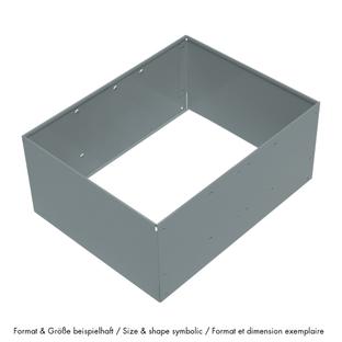 USM Metal Box Insert for USM Haller Extension Door 75 x 35 x 35|Mid grey RAL 7005