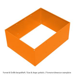USM Metal Box Insert for USM Haller Extension Door 75 x 35 x 35|Pure orange RAL 2004