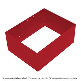 USM Metal Box Insert for USM Haller Extension Door 50 x 35 x 35|USM ruby red
