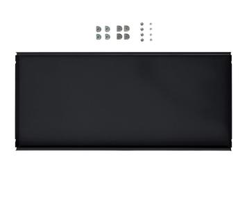 USM Haller Metal Divider Shelf for USM Haller Shelves Graphite black RAL 9011|75 cm x 35 cm
