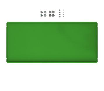 USM Haller Metal Divider Shelf for USM Haller Shelves USM green|75 cm x 35 cm