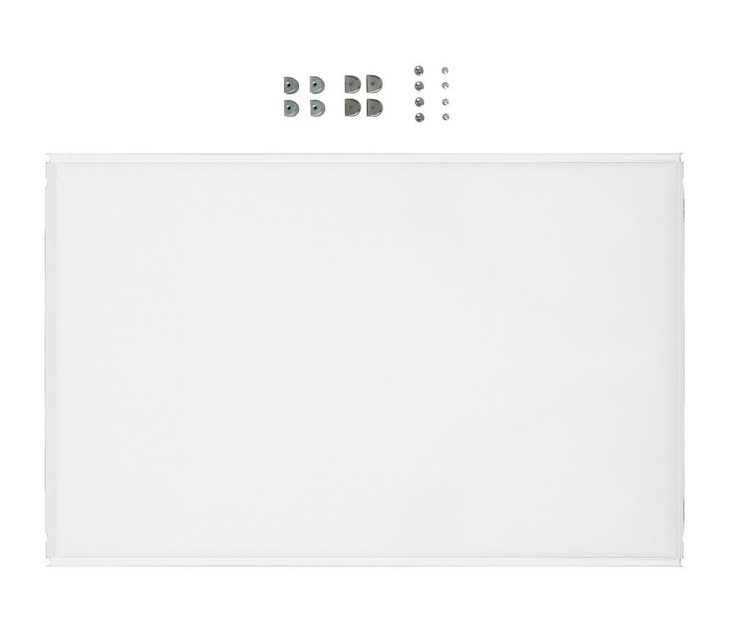 Metal Element Between wall for USM Haller RAL 9010 Pure White