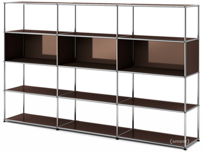 USM Haller Living Room Shelf XL USM brown