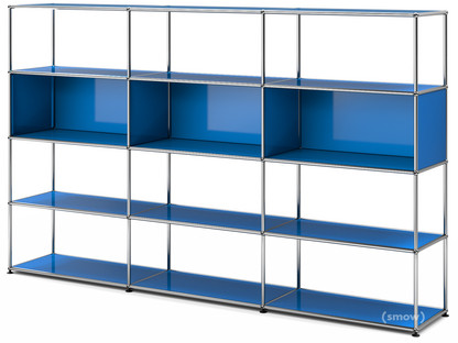 USM Haller Living Room Shelf XL Gentian blue RAL 5010