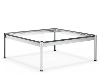 USM Haller Coffee Table 100 x 100 cm|Glass|Transparent