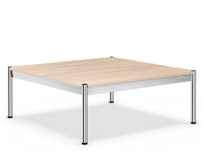 USM Haller Coffee Table 100 x 100 cm|Wood|White oiled oak