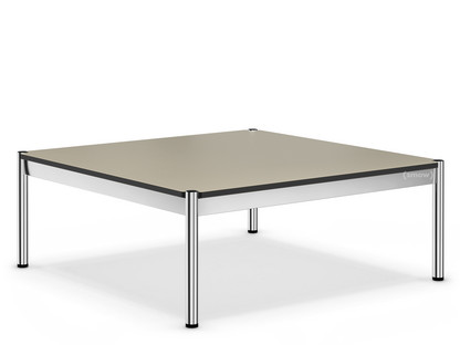 USM Haller Coffee Table 100 x 100 cm|Linoleum|Pebble