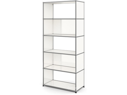 USM Haller Living Room Shelf M 2 back panels|Pure white RAL 9010