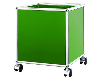 USM Haller Mobile Pedestal for Kids USM green|H 43 x W 38 x D 38 cm