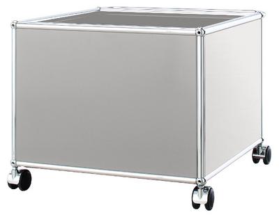 USM Haller Mobile Pedestal for Kids Light grey RAL 7035|H 43 x W 53 x D 53 cm