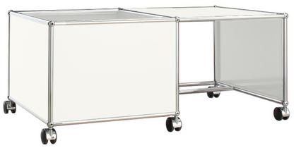 USM Haller Mobile Desk for Kids Case left|Pure white RAL 9010