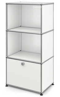 USM Haller Highboard for Kids with 1 Drop-down Door Pure white RAL 9010