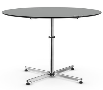 USM Kitos Circular Table Ø 110 cm|Linoleum|Ash
