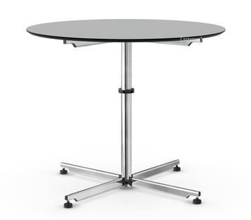 USM Kitos Circular Table Ø 90 cm|Laminate|Pastel grey