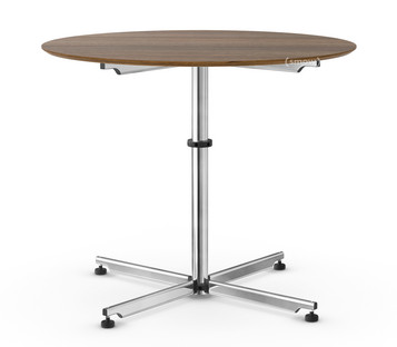 USM Kitos Circular Table Ø 90 cm|Wood|Brown oiled oak