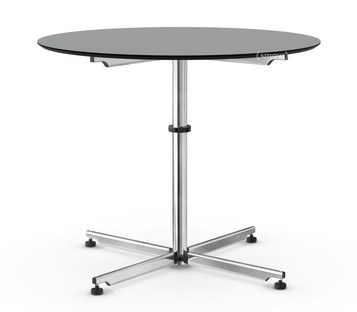 USM Kitos Circular Table Ø 90 cm|Linoleum|Ash