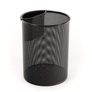 USM Metal Waste Basket With divider|Graphite black RAL 9011