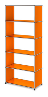 USM Haller Storage Unit without Rear Panels Pure orange RAL 2004