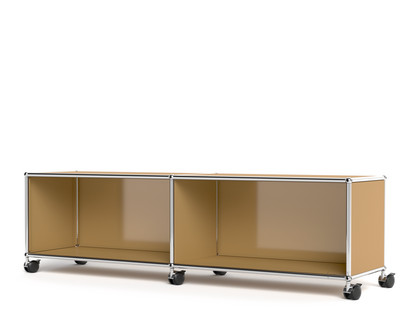 USM Haller TV-/Hi-Fi-Lowboard, Customisable USM beige|Open|Without cable entry hole