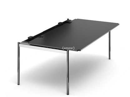 USM Haller Table Advanced 200 x 100 cm|41-Black lino|Without hatch