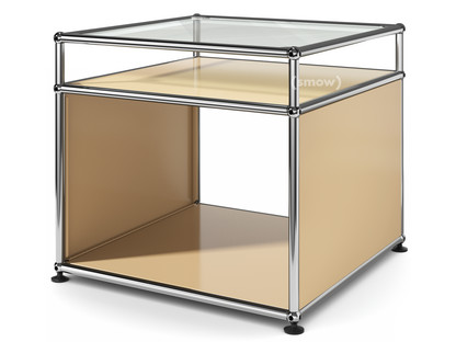 USM Haller Side Table with Extension USM beige