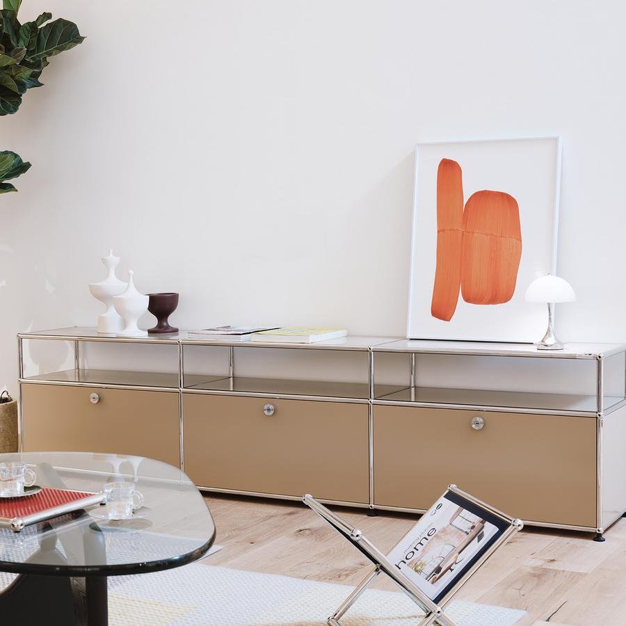 USM Haller TV Sideboard, USM beige | USM Haller | Lowboards