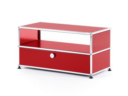 USM Haller TV-Bench USM ruby red